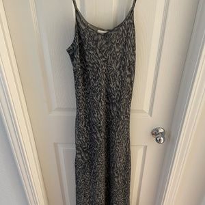 "Jasmine" dress long spaghetti strap